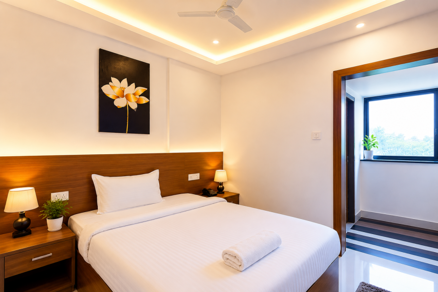 Double Beds (AC)